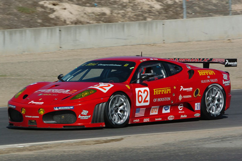 Mika Salo and Jaime Melo in Ferrari F430 GT