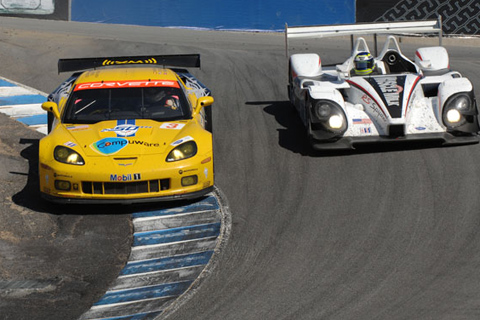 Chevrolet Corvette ZR1 GT Driven by Jan Magnussen and Johnny O'Connell in Action