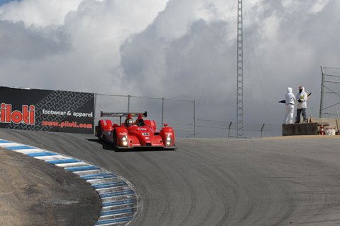 Oreca FLM09 LMPC Driven by Tom Sutherland, Weickardt, and Kyle Marecelli in Action