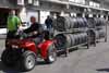 Two Tire Carts Filled w/Tires Thumbnail