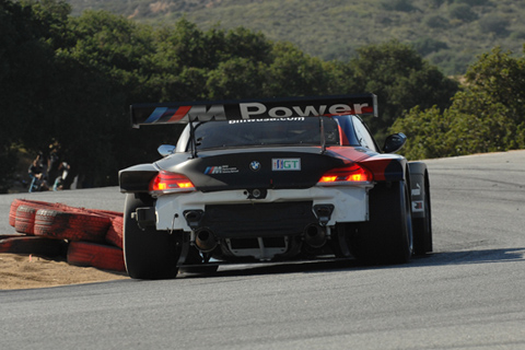 Rear Bodywork Missing on GT BMW Z4 GTE Driven by Bill Auberlen and Maxime Auberlen