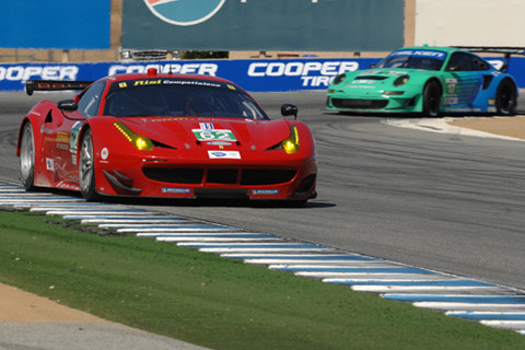 GT Ferrari F458 Italia Driven by Olivier Beretta and Matteo Malucelli in Action