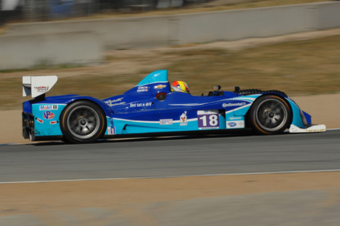 LMPC Oreca FLM09 by Tristan Nunez and Charlie Shears in Action