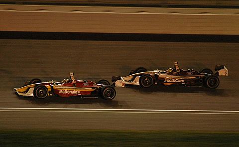 Bruno Junqueira and Sebastien Bourdais Side by Side