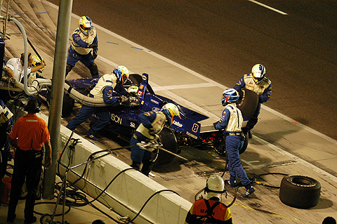 Alex Tagliani Pit Stop