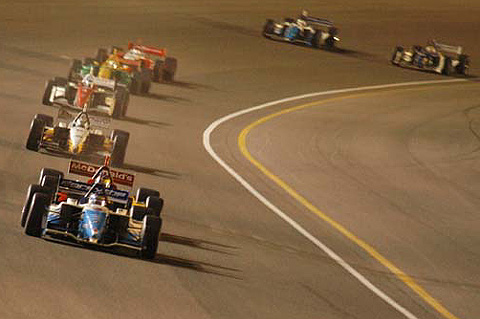 Paul Tracy Gets Ahead Of Sebastien Bourdais For Lead On Lap Six