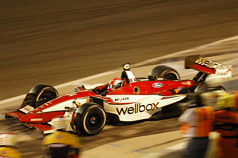 Nelson Philippe Exiting Pit Box