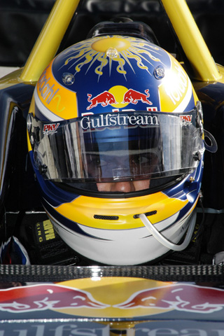 Neel Jani Sitting in the Cockpit