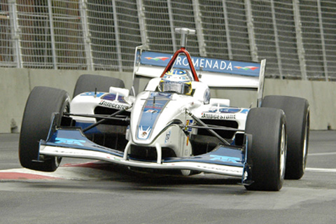 Paul Tracy Flying Over Chicane