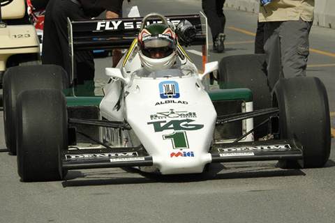 1983 Williams FW08C in Pits