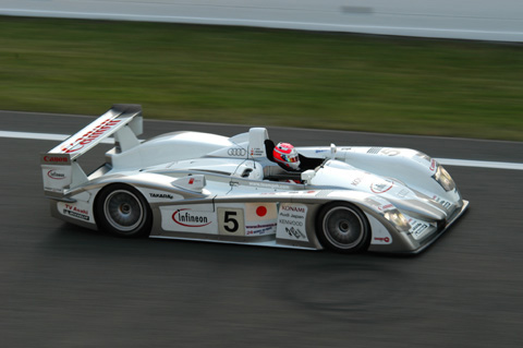 LMP 900 Runnerup Audi in Action