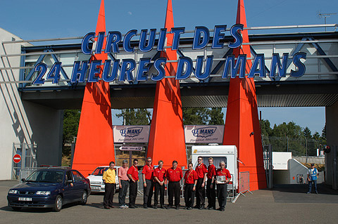 Le Mans Track Entrance