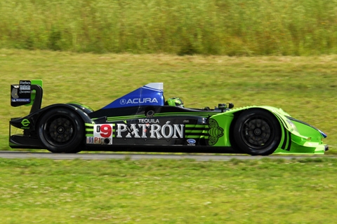 Acura ARX-02a LMP1 Driven by David Brabham and Scott Sharp in Action