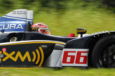 Acura ARX-02a LMP1 Driven by Gil de Ferran and Simon Pagenaud in Action