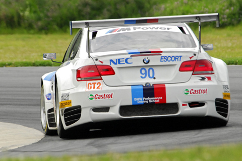 BMW E92 M3 GT2 Driven by Joey Hand and Bill Auberlen in Action