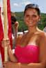 Flag Girl in Pink Dress Thumbnail