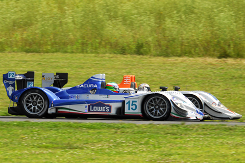 Acura LMP1 and Lola LMP2 Go Side-By-Side