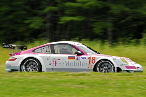 Porsche 911 RSR GT2 Driven by Richard Westbrook and Johannes Stuck in Action