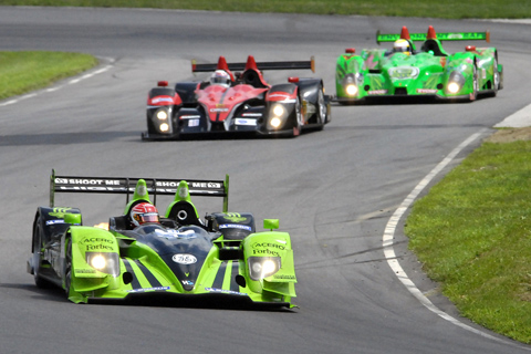 HPD ARC-01c Driven by David Brabham and Simon Pagenaud in Action