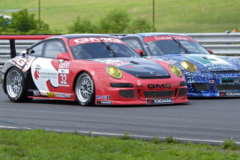 Porsche 911 GT3 GTC Driven by Bret Curtis and James Sofronas in Action