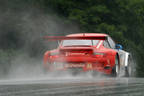 Porsche 911 RSR GT Driven by Darren Law and Seth Neiman in Action