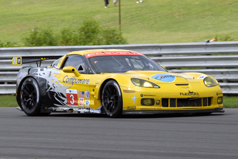 Corvette ZR1 GT Driven by Jan Magnussen and Johnny O'Connell in Action