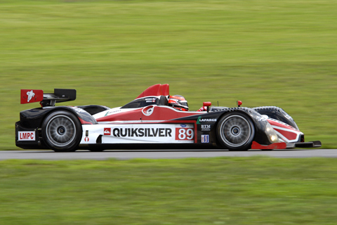 Oreca FLM09 Driven by Kyle Marcelli and Brian Wong in Action