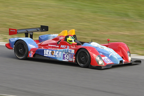 Oreca FLM09 LMPC Driven by Bruno Junqueira and Tomy Drissi in Action