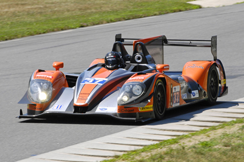 Morgan LMP2 Driven by Martin Plowman and David Heinemeier Hansson in Action