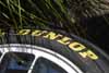 Dunlop Tire Nestled Near Grass Thumbnail