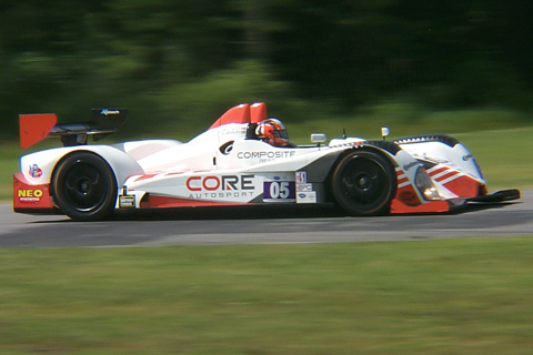 Oreca FLM09 LMPC Driven by Jonathan Bennett and Colin Braun in Action