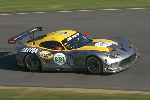 SRT Viper GTS-R GT Driven by Jonathan Bomarito and Kuno Wittmer in Action