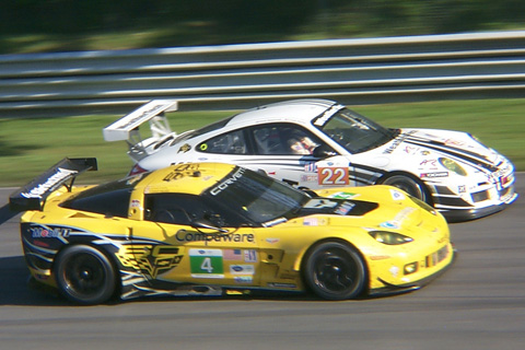 Chevrolet Corvette C6 GT Driven by Oliver Gavin and Tommy Milner in Action