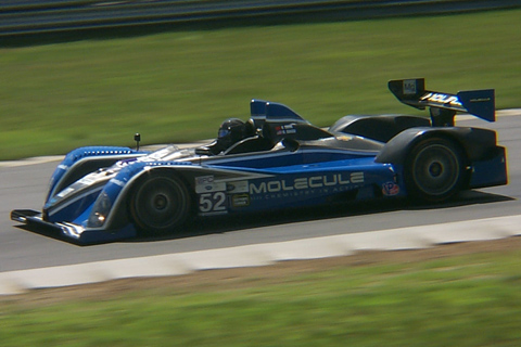 Oreca FLM09 LMPC Driven by Mike Guasch and David Cheng in Action