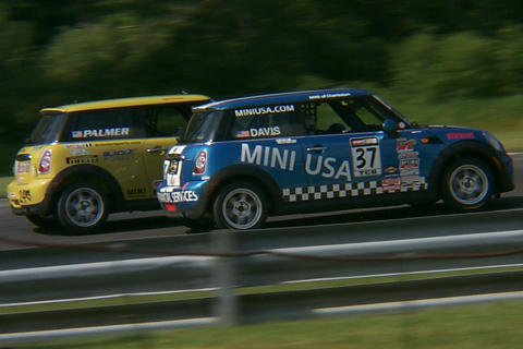MINI Cooper TCB Driven by Robbie Davis in Action