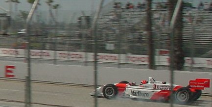 Helio Castroneves In Action