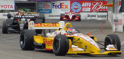 Jimmy Vasser Leading Pace Lap