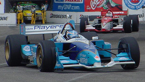 Paul Tracy Leads Michel Jourdain