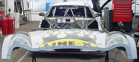 Claudio Burtin's Car in Paddock