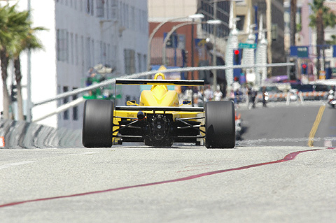 Toyota Atlantic Car on Long Beach Street