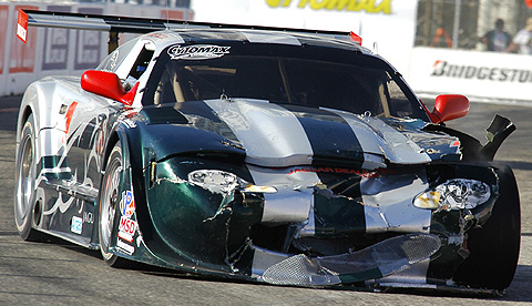 Paul Gentilozzi's Damaged Front End