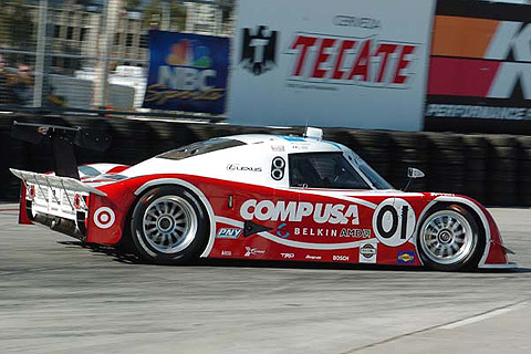 Luis Diaz and Scott Pruett in Action