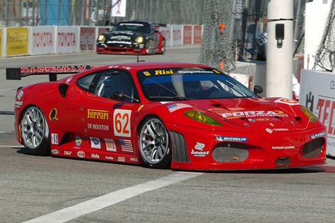 Ferrari F430 GT GT2 Driven by Jaime Melo and Mika Salo in Action