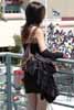 Back of Girl in Black Outfit Thumbnail
