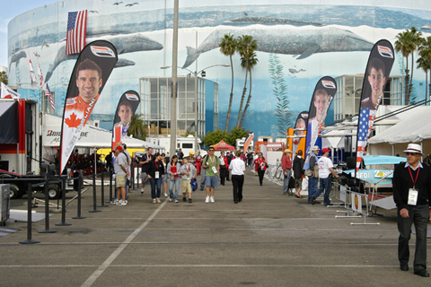 Long View of Paddock