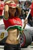 Tecate Girl Holding Flag Thumbnail