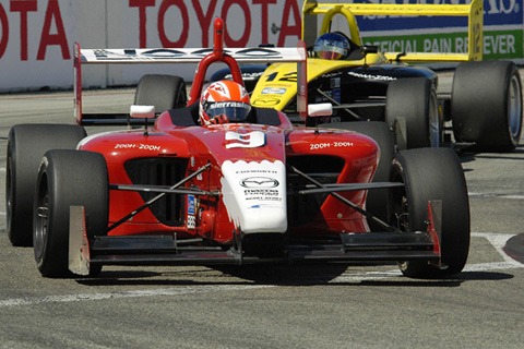 James Hinchcliffe in Action