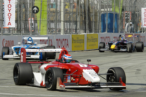 Raphael Matos, Jonathan Bomarito, and Robert Wickens in Action