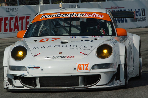 Porsche 911 GT3 RSR GT2 Driven by Marc Basseng and Alex Davison in Action