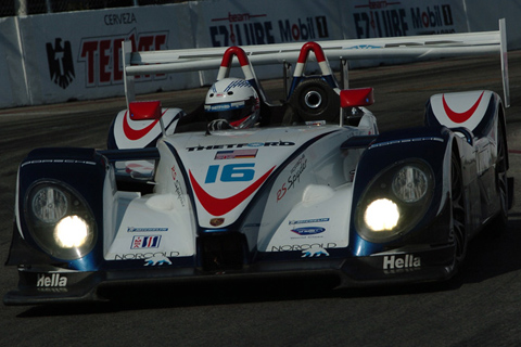 Porsche RS Spyder LMP2 Driven by Chris Dyson and Guy Smith in Action